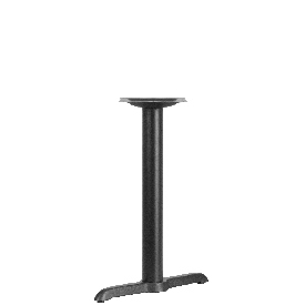 5'' x 22'' Restaurant Table T-Base with 3'' Dia. Table Height Column, XU-T0522-GG