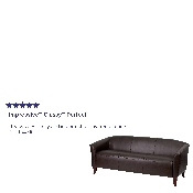 HERCULES Imperial Series Brown LeatherSoft Sofa, 111-3-BN-GG