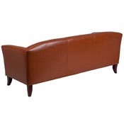 HERCULES Imperial Series Cognac LeatherSoft Sofa, 111-3-CG-GG
