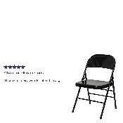 2 Pk. HERCULES Series Double Braced Black Metal Folding Chair, 2-BD-F002-BK-GG