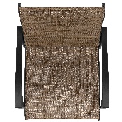 Patio Bar Height Stools Set of 2, All-Weather Textilene Swivel Patio Stools and Deck Chairs with High Back & Armrests in Brown, 2-ET-SWVLPTO-30-GG