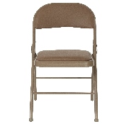 2 Pk. HERCULES Series Double Braced Beige Vinyl Folding Chair, 2-HA-F003D-BGE-GG