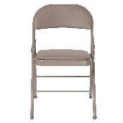 2 Pk. HERCULES Series Double Braced Gray Vinyl Folding Chair, 2-HA-F003D-GY-GG