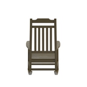 Set of 2 Winston All-Weather Rocking Chair in Mahogany Faux Wood, 2-JJ-C14703-MHG-GG