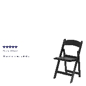 HERCULES Series Folding Chairs with Padded Seats - Set of 2 Black Resin Folding Chair with Vinyl Padded Seat, 2-LE-L-1-BLACK-GG