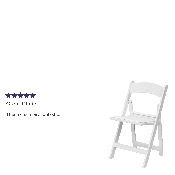 HERCULES Series Folding Chairs with Padded Seats - Set of 2 White Resin Folding Chair with Vinyl Padded Seat, 2-LE-L-1-WHITE-GG