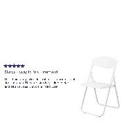 2 Pk. HERCULES Series 500 lb. Capacity Heavy Duty White Plastic Folding Chair with Built-in Ganging Brackets, 2-RUT-I-WHITE-GG