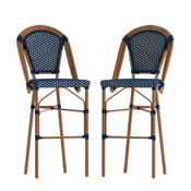 Bordeaux Set of 2 Stackable Indoor/Outdoor French Bistro 30