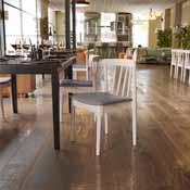 Chester Set of 2 Commercial Grade Solid Wood Antique White Dining Chairs with Curved Spindle Backrests and Beige Vinyl Seats, 2-XU-DG-W0359-ANTWHT-GG