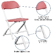 2 Pk. Kids Burgundy Plastic Folding Chair, 2-Y-KID-BY-GG