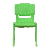 2 Pack Green Plastic Stackable School Chair with 12" Seat Height, 2-YU-YCX-001-GREEN-GG