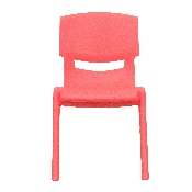 2 Pack Red Plastic Stackable School Chair with 12" Seat Height, 2-YU-YCX-001-RED-GG