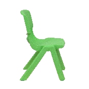 2 Pack Green Plastic Stackable School Chair with 10.5'' Seat Height, 2-YU-YCX-003-GREEN-GG