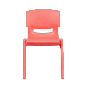 2 Pack Red Plastic Stackable School Chair with 13.25" Seat Height, 2-YU-YCX-004-RED-GG