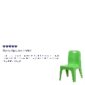 2 Pack Green Plastic Stackable School Chair with Carrying Handle and 11" Seat Height, 2-YU-YCX-011-GREEN-GG