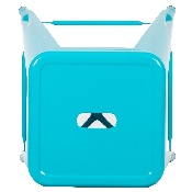30" High Metal Indoor Bar Stool in Teal - Stackable Set of 4, 4-ET-31320-30-TL-R-GG