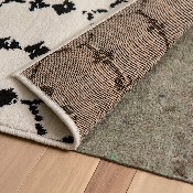 Slide-Stop Multi-Surface Reversible Non-Slip Cushion Rug Pad, 1/4" Thick, Floor Protection, for 4'x6' Area Rug, Gray, AF-A110406F-46-GR-GG