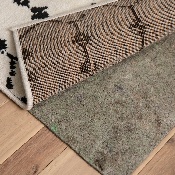 Slide-Stop Multi-Surface Reversible Non-Slip Cushion Rug Pad, 1/4" Thick, Floor Protection, for 4'x6' Area Rug, Gray, AF-A110406F-46-GR-GG