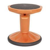 Carter Adjustable Height Kids Flexible Active Stool for Classroom and Home with Non-Skid Bottom in Orange, 14" - 18" Seat Height, AY-9001S-OR-GG