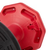 Carter Adjustable Height Kids Flexible Active Stool for Classroom and Home with Non-Skid Bottom in Red, 14" - 18" Seat Height, AY-9001S-RD-GG