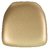 Hard Gold Vinyl Chiavari Chair Cushion, BH-GOLD-HARD-VYL-GG