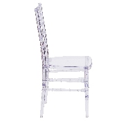 Flash Elegance Crystal Ice Stacking Chiavari Chair, BH-ICE-CRYSTAL-GG