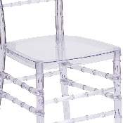 Flash Elegance Crystal Ice Stacking Chiavari Chair, BH-ICE-CRYSTAL-GG