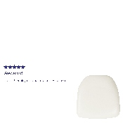 Hard White Vinyl Chiavari Chair Cushion, BH-WH-HARD-VYL-GG