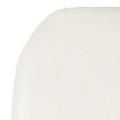 Hard White Vinyl Chiavari Chair Cushion, BH-WH-HARD-VYL-GG