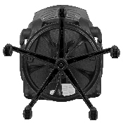 High Back Black Mesh Spine-Back Ergonomic Drafting Chair with Adjustable Foot Ring and Adjustable Flip-Up Arms, BL-ZP-809D-BK-GG