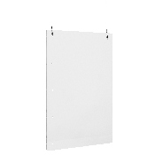 Acrylic Suspended Register Shield / Sneeze Guard, 24"H x 36"L - Hanging and Mounting Hardware Included, BR-ASLM-2436-GG