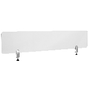 Clear Acrylic Desk Partition, 12
