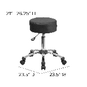 Medical Ergonomic Stool with Chrome Base, BT-191-1-GG