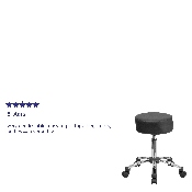 Medical Ergonomic Stool with Chrome Base, BT-191-1-GG