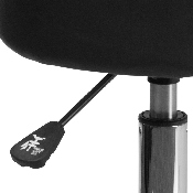 Medical Ergonomic Stool with Chrome Base, BT-191-1-GG