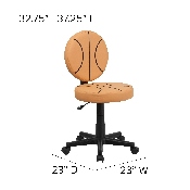 Basketball Swivel Task Office Chair, BT-6178-BASKET-GG