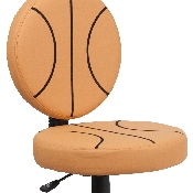 Basketball Swivel Task Office Chair, BT-6178-BASKET-GG