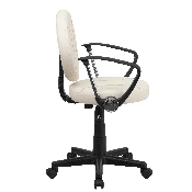 Baseball Swivel Task Office Chair with Arms, BT-6179-BASE-A-GG