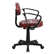 Football Swivel Task Office Chair with Arms, BT-6181-FOOT-A-GG