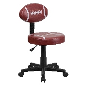 Football Swivel Task Office Chair, BT-6181-FOOT-GG