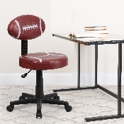 Football Swivel Task Office Chair, BT-6181-FOOT-GG