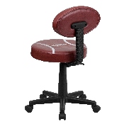 Football Swivel Task Office Chair, BT-6181-FOOT-GG