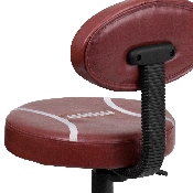 Football Swivel Task Office Chair, BT-6181-FOOT-GG