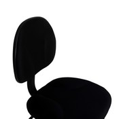 Bruce Black Fabric Drafting Chair (Cylinders: 22.5''-27''H or 26''-30.5''H), BT-659-BLACK-GG