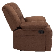 Harmony Series Chocolate Brown Microfiber Recliner, BT-70597-1-BN-MIC-GG