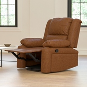 Harmony Series Cognac LeatherSoft Recliner, BT-70597-1-CGN-GG