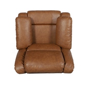 Harmony Series Cognac LeatherSoft Recliner, BT-70597-1-CGN-GG