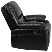 Harmony Series Black LeatherSoft Recliner, BT-70597-1-GG