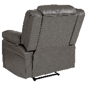 Harmony Series Gray LeatherSoft Recliner, BT-70597-1-GY-GG