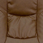 Contemporary Multi-Position Recliner and Ottoman with Wrapped Base in Palimino LeatherSoft, BT-7862-PALIMINO-GG